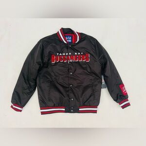 Tampa Bay Buccaneers Jacket black and red new with tags size men’s medium